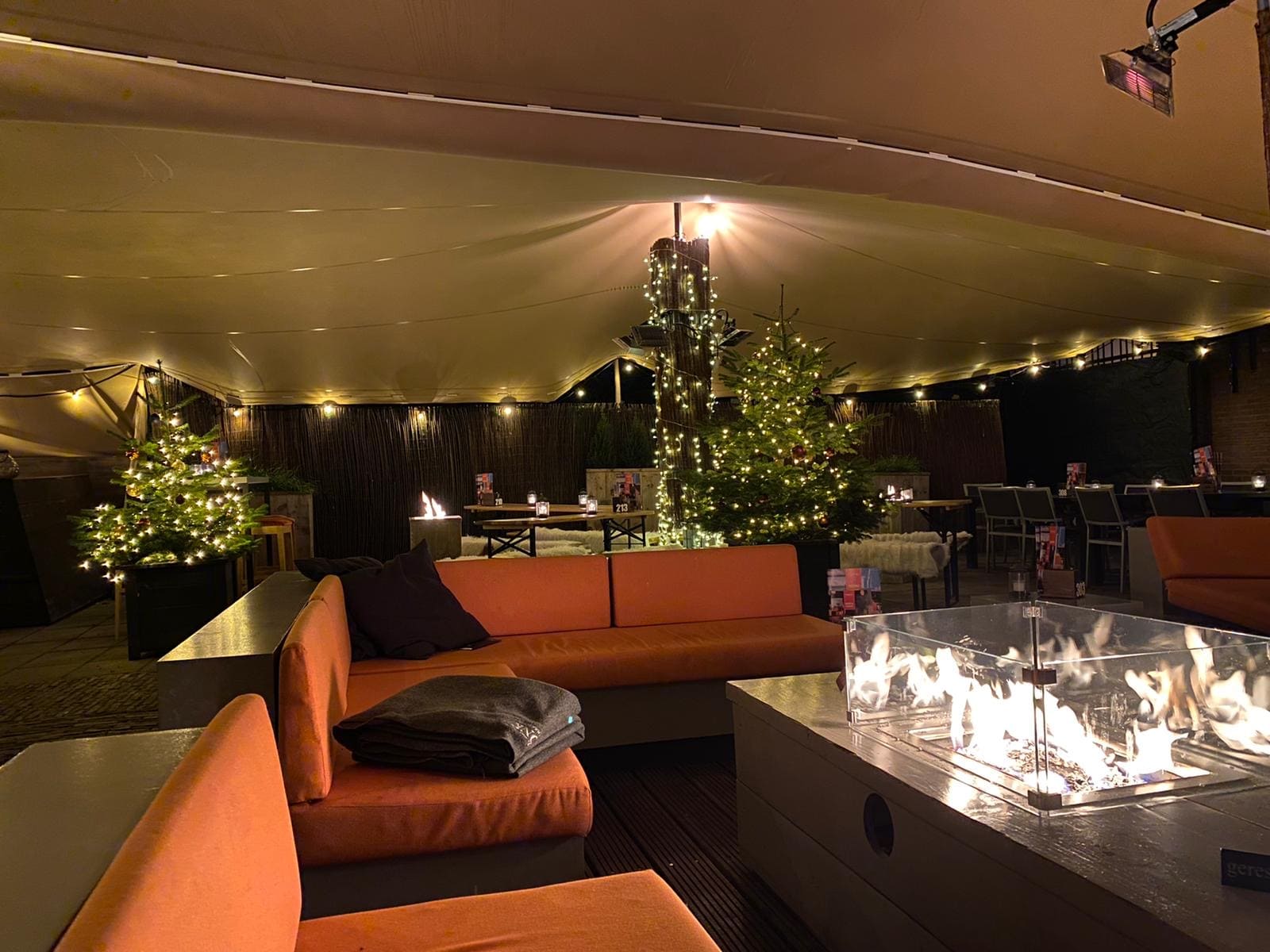 TOPTENT oranje lounge